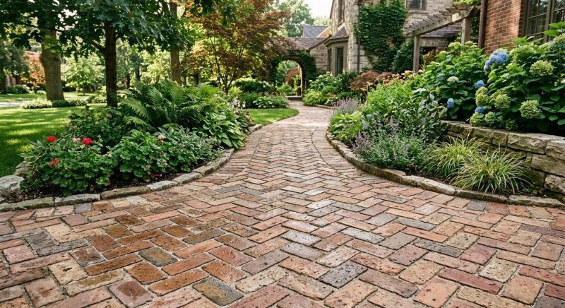 Brick Driveway Installation in Denver, CO